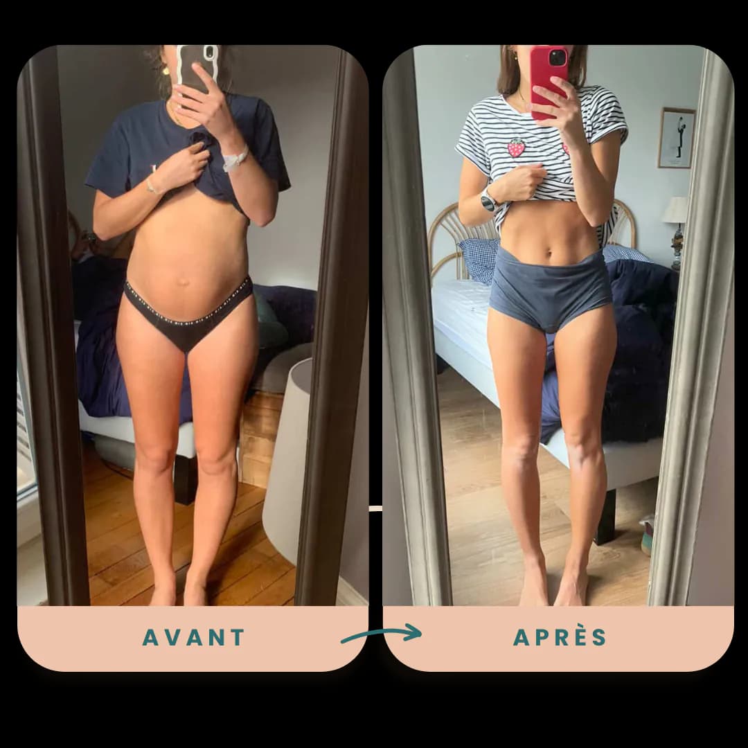 Transformation avant / après